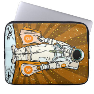 BITCOIN-HODL-Crypto Astronaut Laptop Sleeve