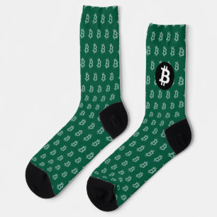Bitcoin Hunter Green (Style 2) Socks