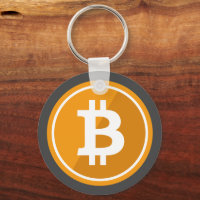 Bitcoin Icon in orange and grey - cryptocurrency