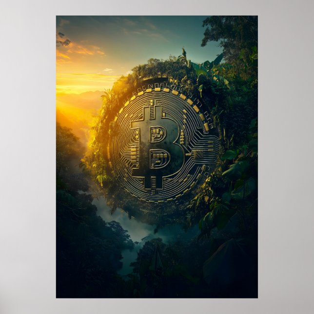 Bitcoin in the Jungle  Poster (Front)