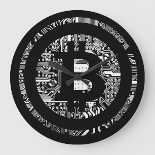 Bitcoin  large clock