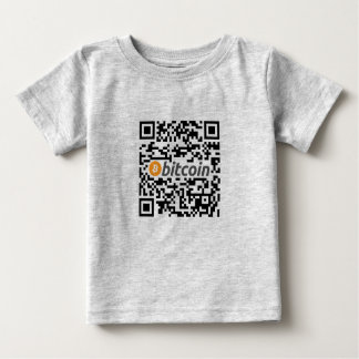 Bitcoin Logo and Address Baby T-Shirt