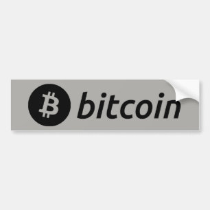 Bitcoin Logo Bumper Sticker
