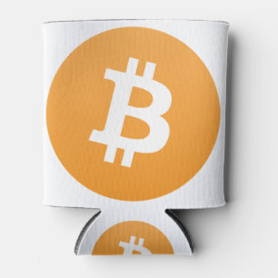 Bitcoin logo can cooler