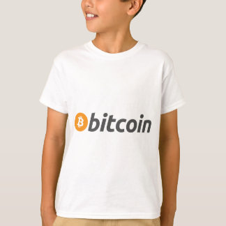 Bitcoin logo font T-Shirt