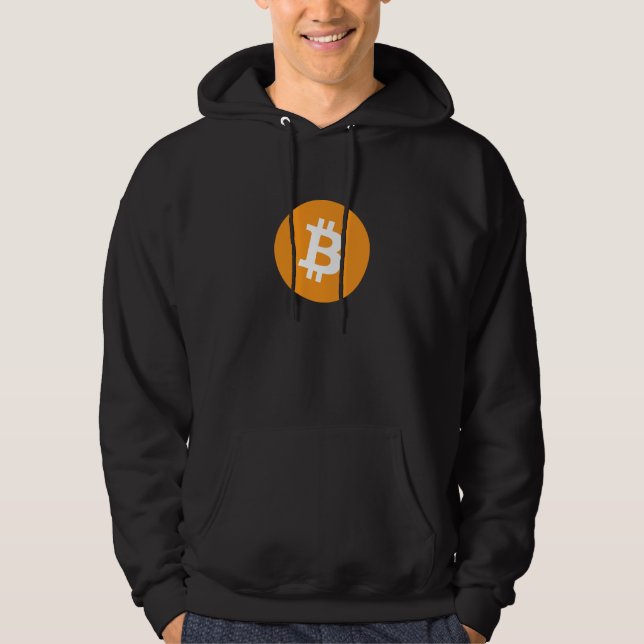 Bitcoin logo Kapu Hoodie (Front)