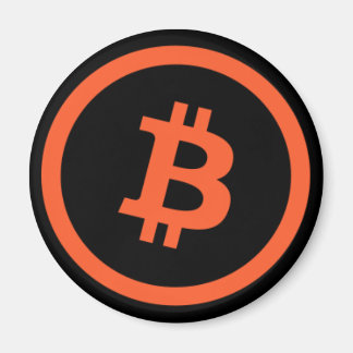 Bitcoin Logo Magnet