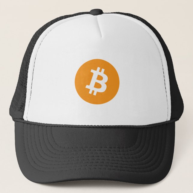 Bitcoin Logo Only Image - Trucker Hat (Front)