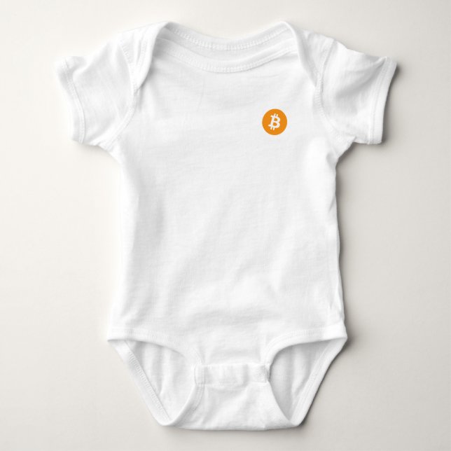 Bitcoin Logo Polo Shirt (Front)