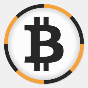 Bitcoin Logo Symbol Cryptocurrency Crypto Sticker