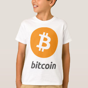 Bitcoin logo with text T-Shirt