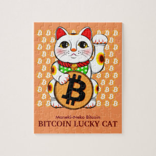 Bitcoin Maneki Neko Lucky Cat Puzzle 02