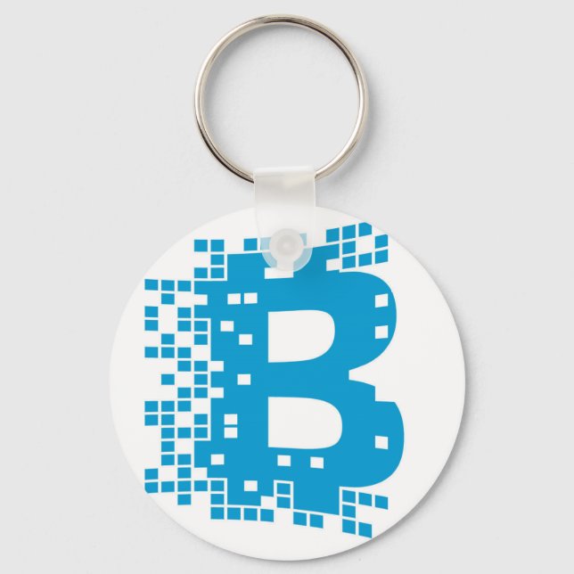 Bitcoin Merchandise Key Ring (Front)