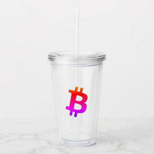 Bitcoin Miami Acrylic Tumbler