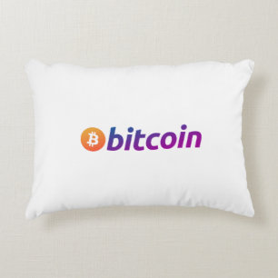 Bitcoin Miami Decorative Cushion