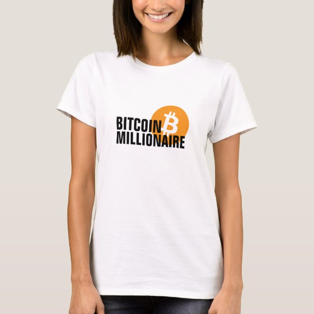 Bitcoin millionaire T-Shirt (Front)