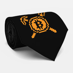 Bitcoin Miner BTC 8-Bit Necktie