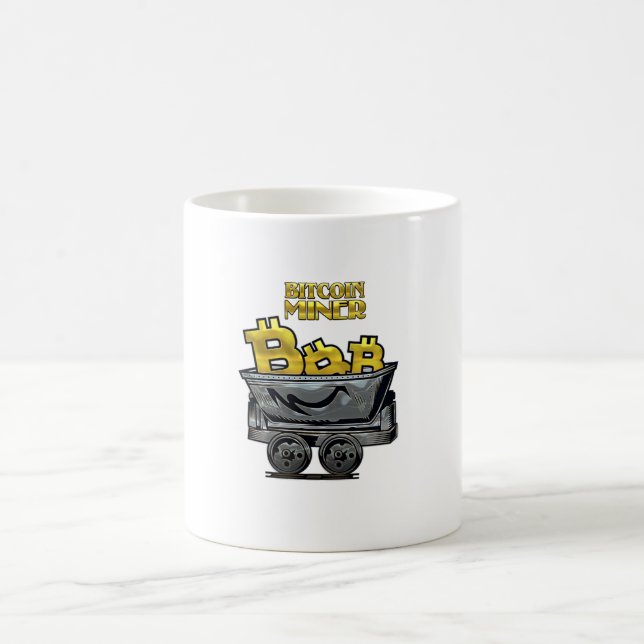 Bitcoin Miner Coffee Mug (Center)