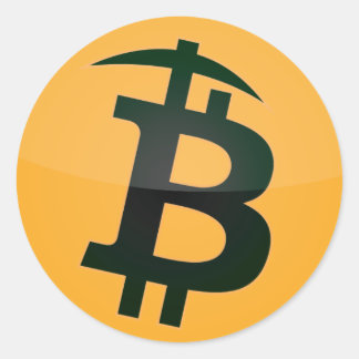 Bitcoin Miner Logo Sticker