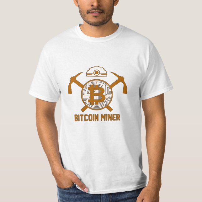 Bitcoin Miner T-Shirt (Front)