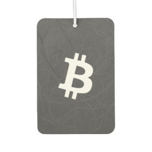 Bitcoin Neuron Grey Car Air Freshener