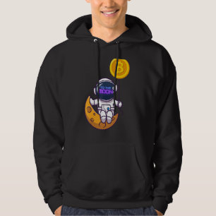 Bitcoin Nft Hodl To The Moon Crypto Decentralised Hoodie