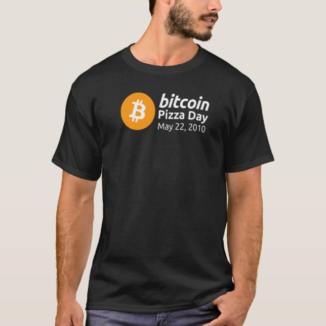 Bitcoin Pizza Day May 22 2010 T-Shirt (Front)