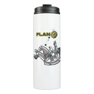 Bitcoin Plan B Astronaut Design Thermal Tumbler
