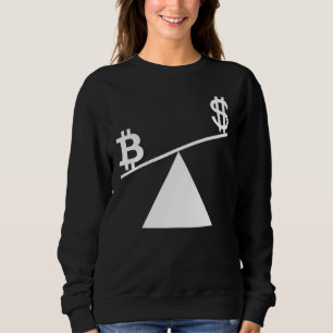 Bitcoin Plan B Time For Plan B Accept Bitcoin Mean Sweatshirt