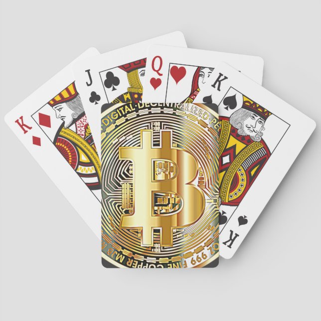 Bitcoin      playing cards (Back)