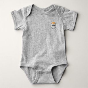BITCOIN/POCKET-Onsie Baby Bodysuit
