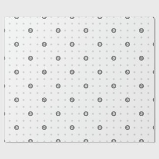 Bitcoin Polka Dots Wrapping Paper