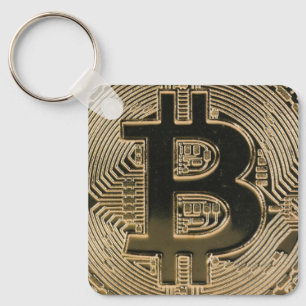 Bitcoin QR Code Personalized Key Ring