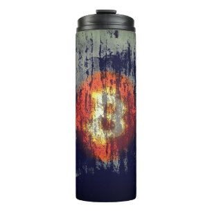 Bitcoin Resilient Art Thermal Tumbler