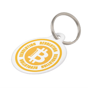 Bitcoin Revolution (English Version) Pet Tag