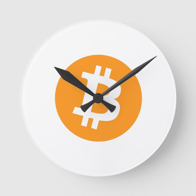 Bitcoin Round Clock (Front)