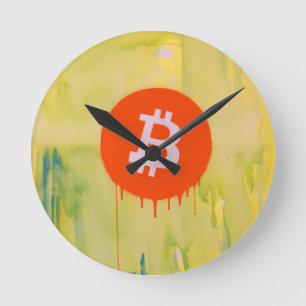 Bitcoin Round Clock