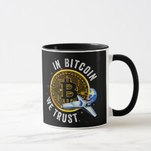 Bitcoin Satoshi Nakamoto In BitcoinCrypto We Trust Mug