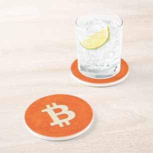 Bitcoin Standard (Oil, Style: 4) Coaster