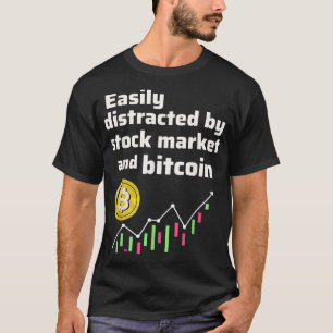 Bitcoin stock market trading for trader T-Shirt