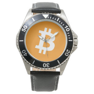 Bitcoin symbol, watch