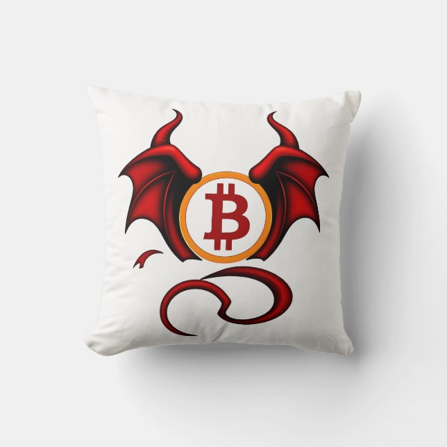 Bitcoin Teufel Cushion (Front)