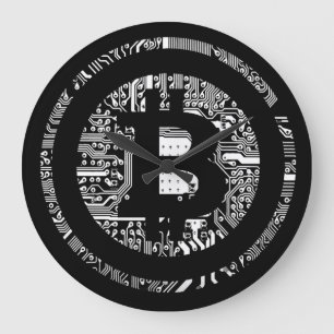 Bitcoin - the internet of money large clock
