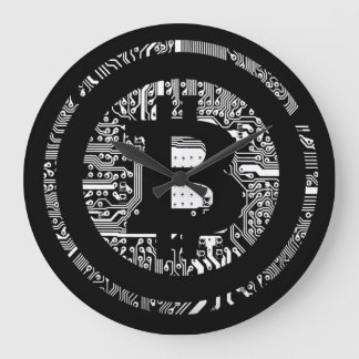 Bitcoin - the internet of money large clock