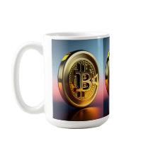 Bitcoin Themed Drinking Mug