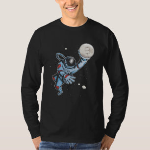 Bitcoin to the moon Astronaut T-Shirt