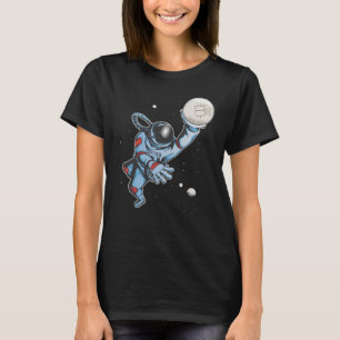 Bitcoin to the moon Astronaut T-Shirt