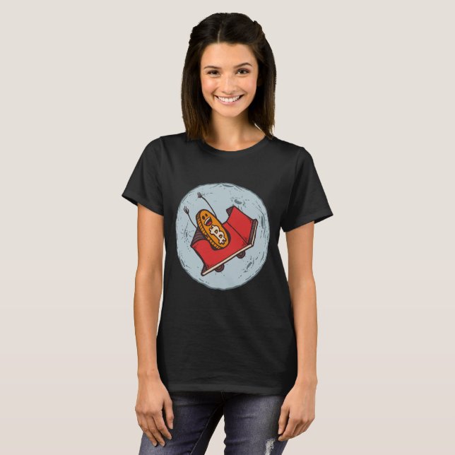 Bitcoin to the Moon T-Shirt (Front Full)