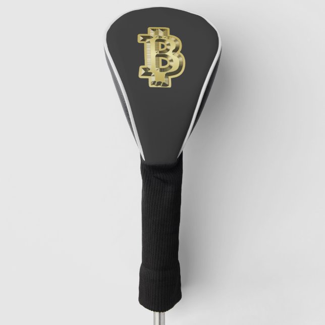 Bitcoin Trading Golf Head Cover (Front)