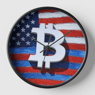 Bitcoin USA Clock